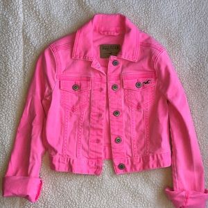PINK DENIM JACKET